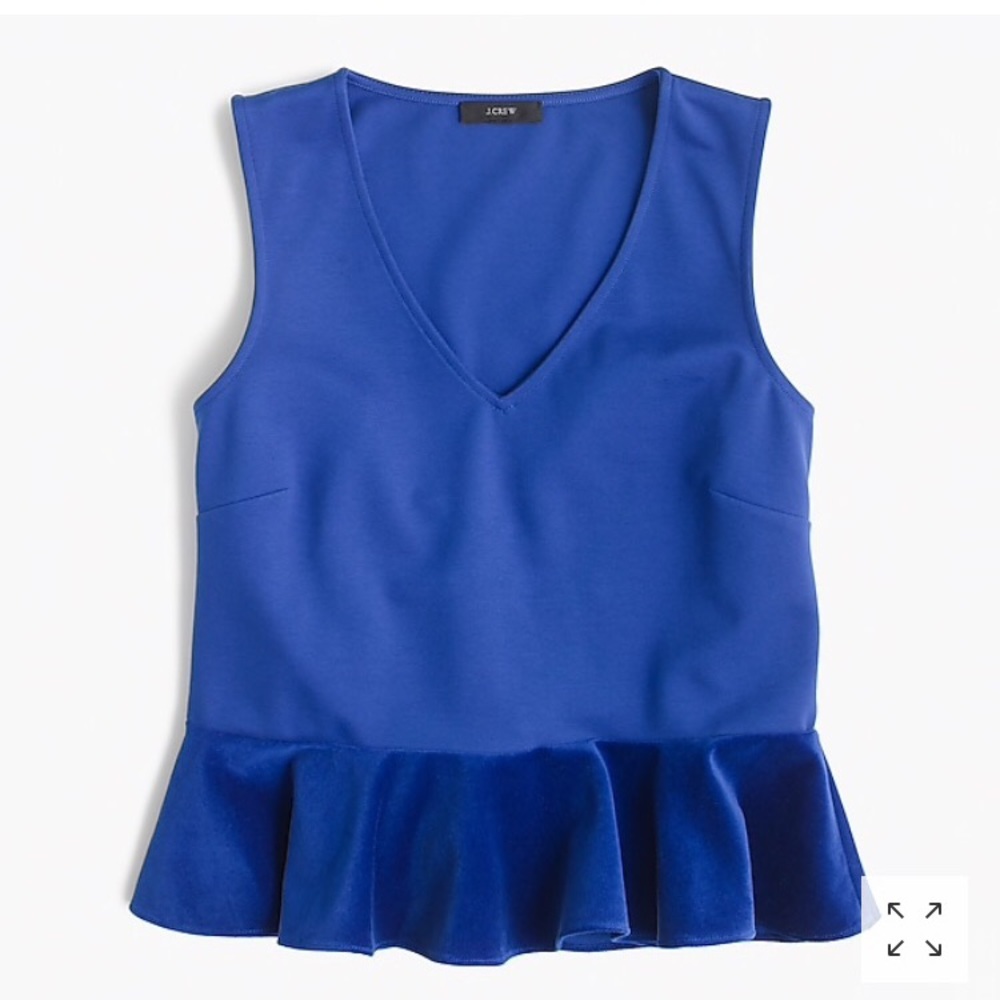 J.Crew Peplum top